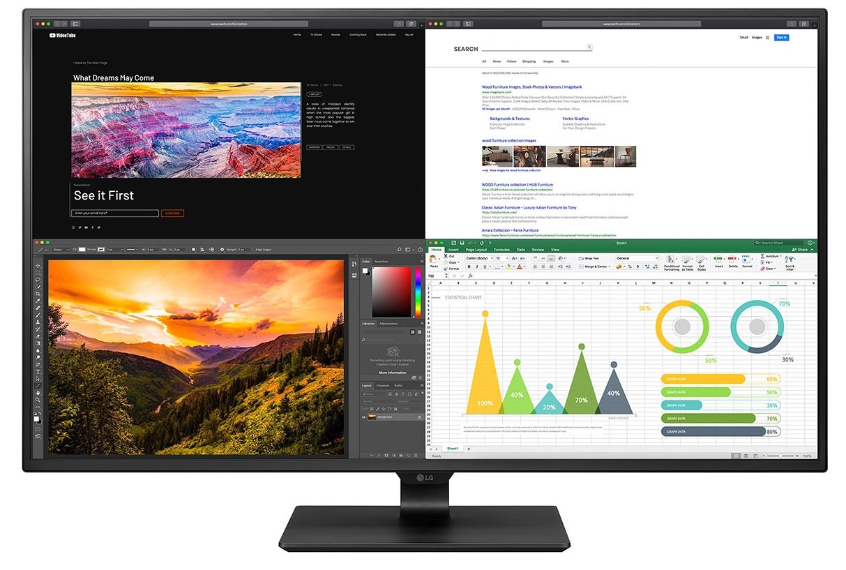 LG43UN700-B monitor